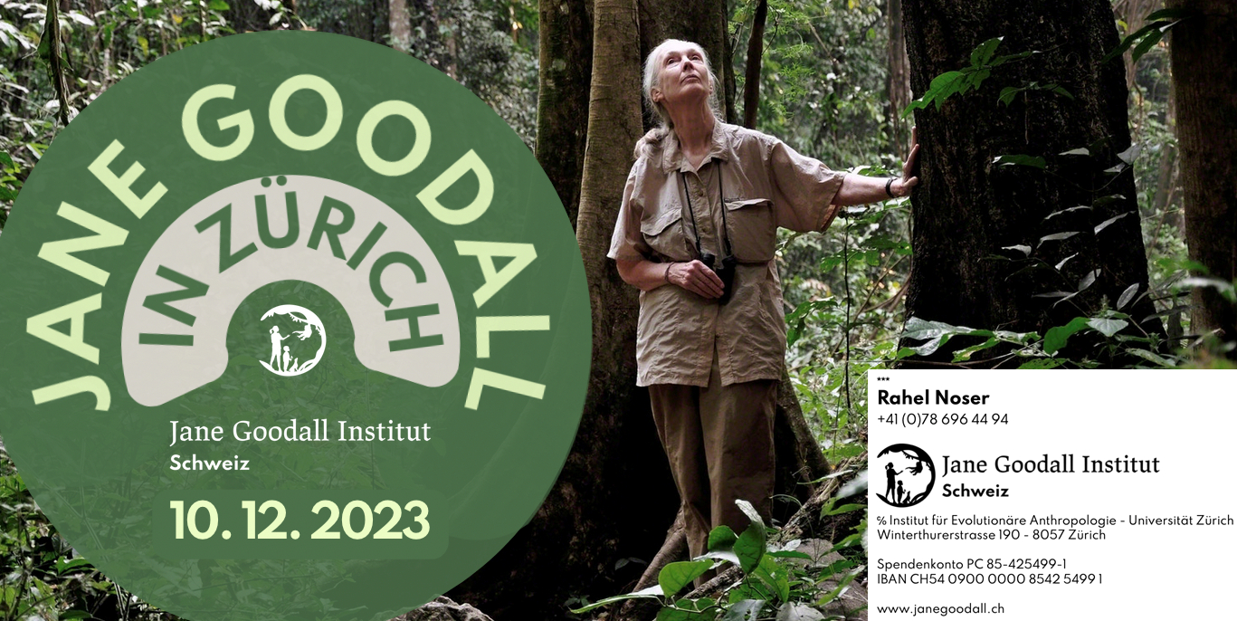 Jane Goodall in Zurich 2023
